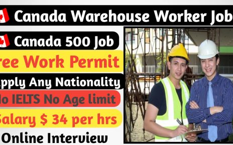 Canada Warehouse Worker Jobs